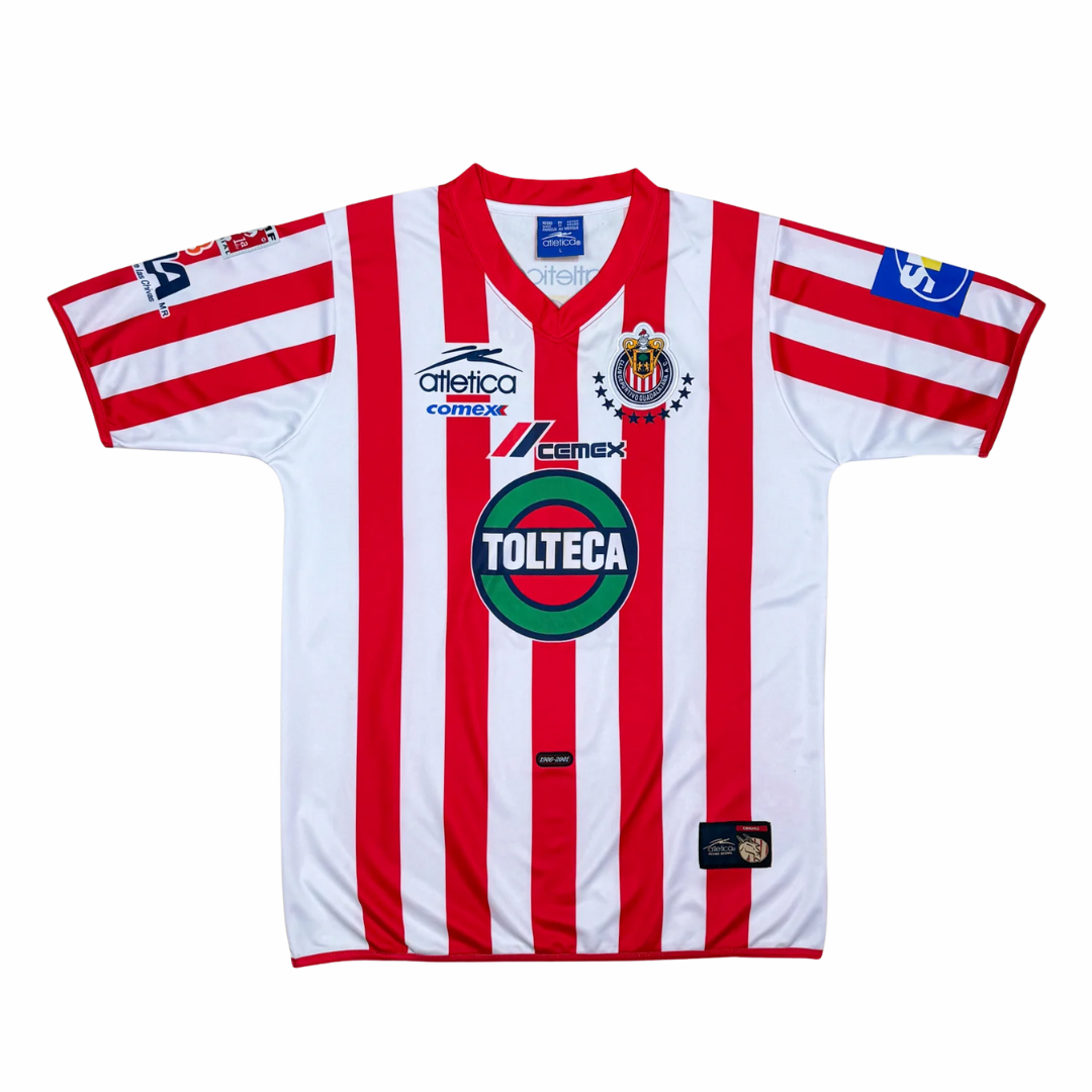 Camiseta Chivas 01/02 1ª equipación