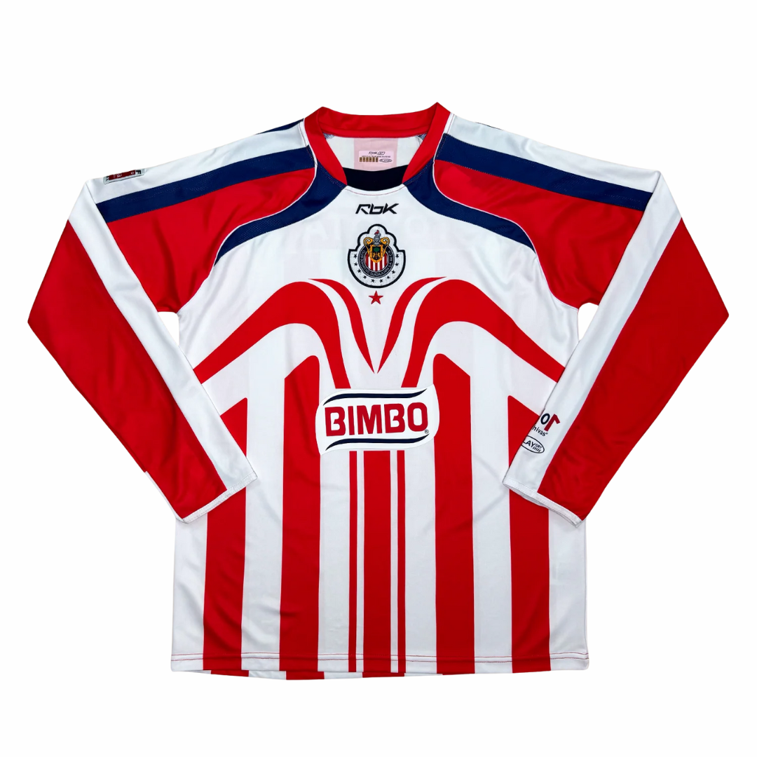 Camiseta Chivas 06/07 1ª equipación manga larga