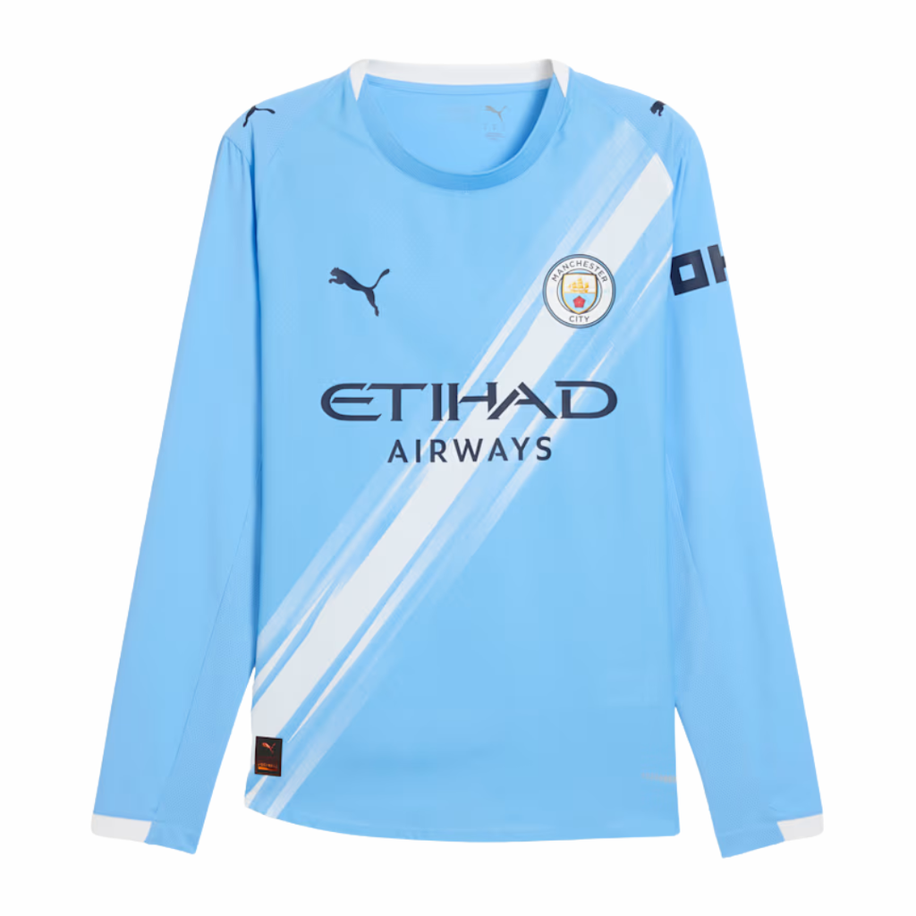 Camiseta Manchester City 25/26 1ª equipación manga larga