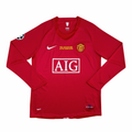 Camiseta Manchester United 07/08 1ª equipación manga larga