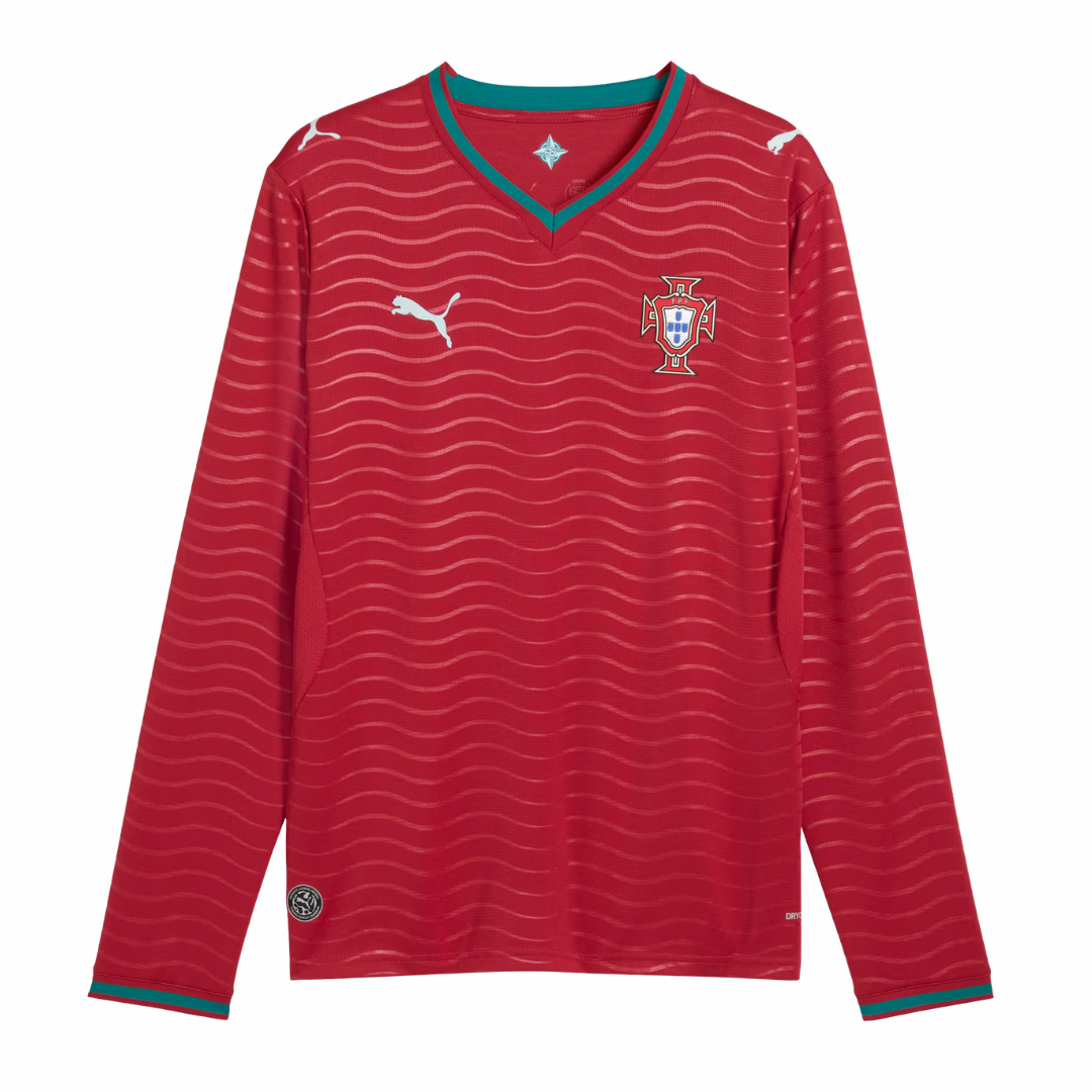 Camiseta Portugal 1ª equipación 2026 manga larga