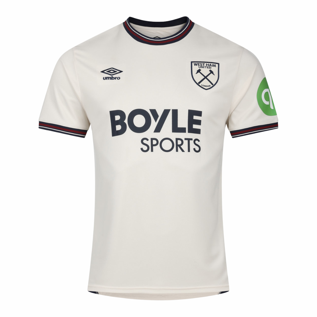 Camiseta West Ham 25/26 2ª equipación