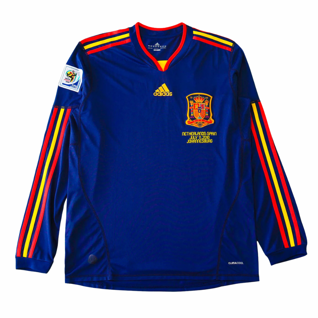 Camiseta España 2010 2ª equipación manga larga